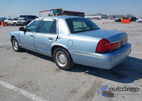 2001 Mercury Grand Marquis Ls from USA, damaged, VIN 2MEFM75W61X676829